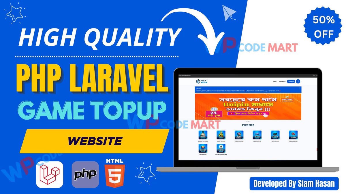 Free Fire Auto Topup Website