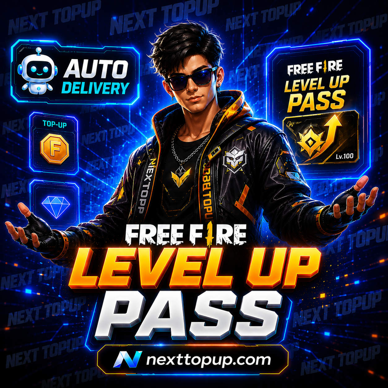 Free Fire Level Up Pass