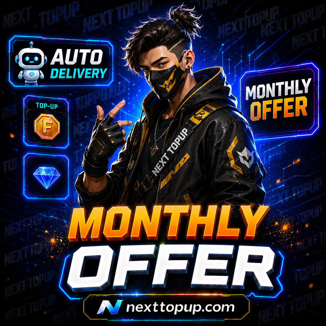 Free Fire Monthly Offer